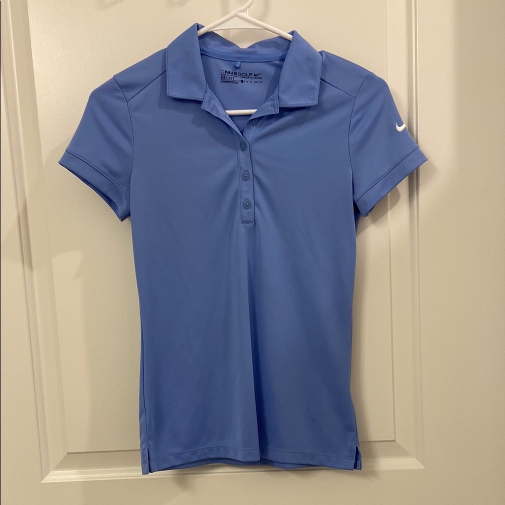 Nike Light Blue Women's Polo Shirt